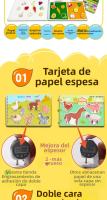 Libro De Actividades Para Niños Montessori Juguetes Educativos Para Bebés Y Niños De 2 3 4 Años Libro De Aprendizaje Para La Guardería - details 10
