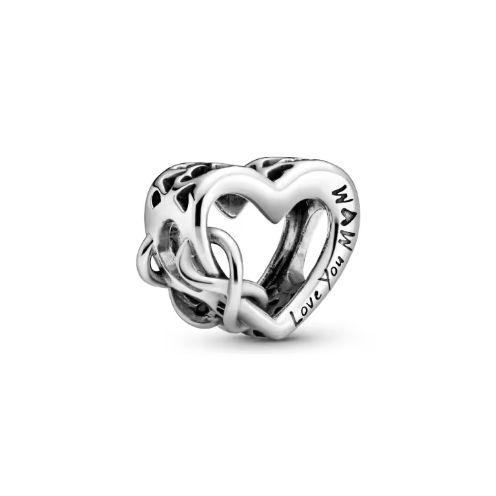 Charm Pandora Corazón Infinito Te Quiero Mamá - 1