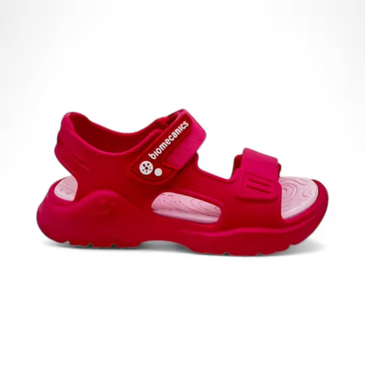 Sandalias marca Biomecanics para infantil en color rosa - 1