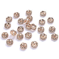 100pcs De Cuentas De Cristal Floral Mixtas De 4-10mm Para La Creación De Pulseras Collares DIY Llaveros Y Joyería De Moda - details 12