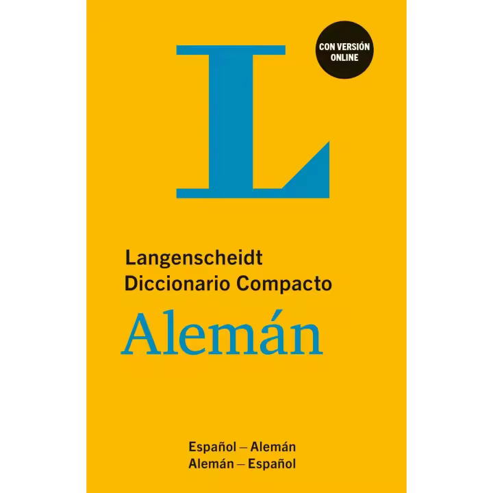 Libro DICCIONARIO COMPACTO ESPAÑOL;ALEMAN. Editorial LKG.LANGENSCHEIDT Año 2022 Autor VVAA ISBN 9783125145238 - 1