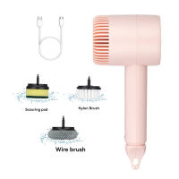 Nueva Cepillo De Limpieza Eléctrico Multifuncional Portátil Para Baño Y Cocina Herramientas De Limpieza Con Cinco Enlaces - details 9
