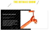 Palanca De Cambio De Marchas Para Motocicleta De Aleación De Aluminio Doble Cabeza Accesorios De Motorbike Reemplazo Inicial - details 4