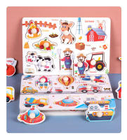 Puzzle De Madera Para Niños Juguete Montessori De Alfabeto Números Y Formas Para Bebés De 1 a 2 3 Años Juego Educativo Temprano - details 22