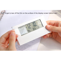 Termómetro Y Higrómetro Digital LCD Con Alarma Para Hogar Multifuncional Para Niños Y Estudiantes Medidor De Temperatura Y Humedad Con Pantalla De Alarma - details 2