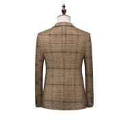 Chaleco Masculino De Negocios Moda Casual Profesional Traje Slim-fit Para Bodas Estilo Británico Abierto Completo Talla Regular - details 7