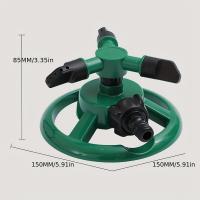 Regolera De Riego Automática 360° Con Patrón Ajustable Para Jardín/Campo/Irrigación Ahorro De Agua Herramienta De Jardinería - details 2