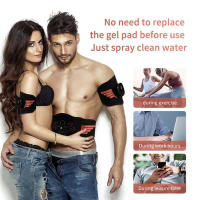Almohadilla De Estimulación Muscular De Actualización Para Abdomen Y Piernas Equipo De Gimnasio En Casa Para Perder Peso Y Quemar Grasa Material De Alta Calidad Con 10 Modos Y 30 Niveles De Intensidad USB Cargable - details 14