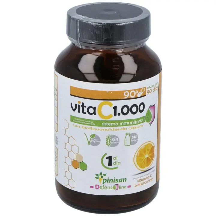 Vitamina C 1000Mg Bioflavonoides 90Cap. - 1