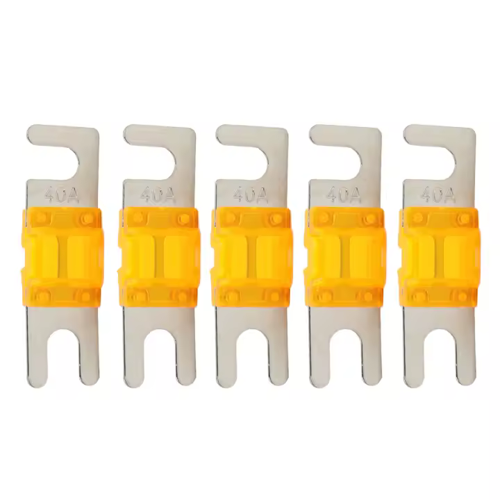 Mini ANL Fusibles Para Coche Estéreo Audio AFS Fusible 30A 40A 60A 80A 100A Fusible Automóvil Protección De Circuitos Y Equipo Eléctrico - 1