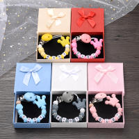 Cadenas De Chupete Con Bolas De Silicona Para Bebés Anti-Derrame DIY Juguetes De Enseñanza Para Amamantar Con Clipe De Pezón Nuevo - details 0