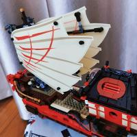 Bloques De Construcción Ninja Serie Destino Barco De La Boda Dragón Monasterio Juguetes Para Niños Niñas Regalos De Navidad - details 2
