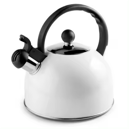 Cafetera silbante BLANCA de Ibili - 1