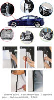 Kit De Sellado Para Puerta De Tesla Model Y Juniper Model 3 Highland Reducción De Ruido Y Aislamiento De Viento En Goma - details 7