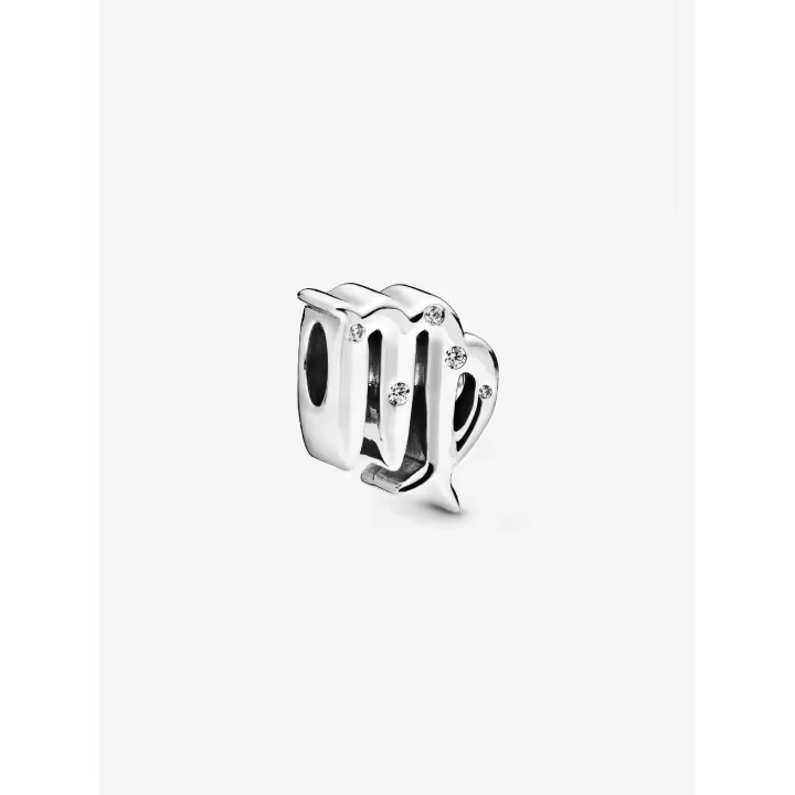 Pandora-Brillante Encanto del Zodíaco Virgo - Plata de Lei - 1