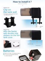 Alimentador automático de alimentos para Peces de Acuario - details 0