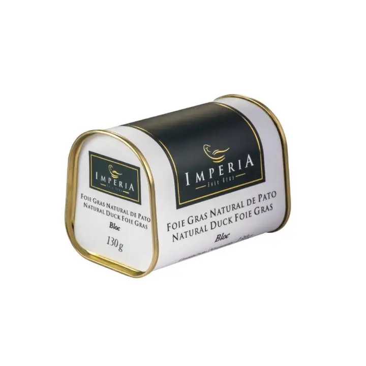 Imperia Bloc Foie de Pato Natural 130gr.  España  130 cl. º - 1
