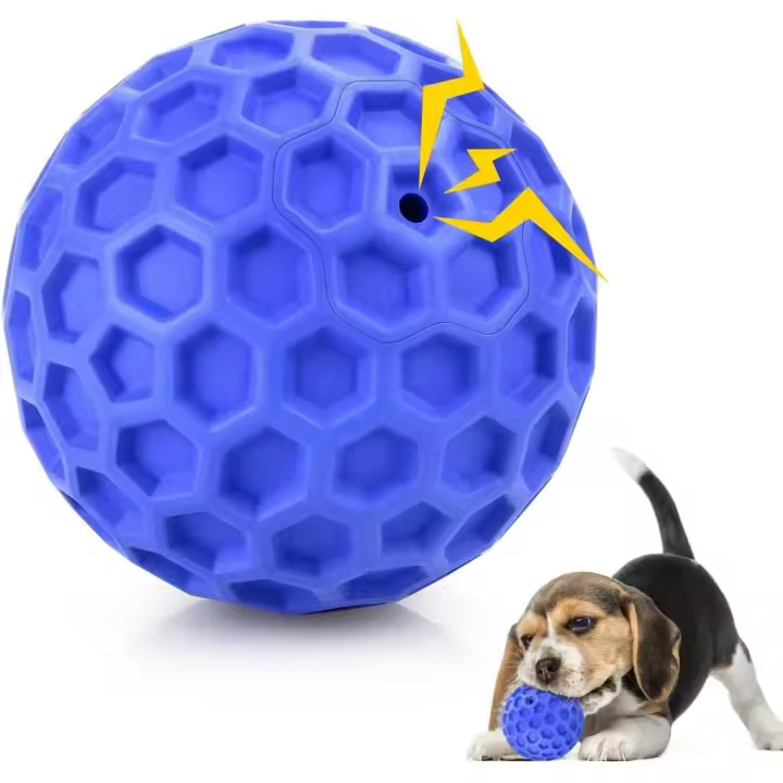BIT Pelotas chirriantes resistentes para Perros, juegos Interactivos para Perros Pequeños, juegos para Masticar - 1