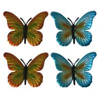 Set de 4 Mariposas de Chapa con Diseño Colgate – Decoración de Pared para Jardín - Maxia Market - details 2