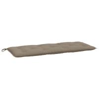 vidaXL Cojín para banco de jardín tela Oxford 120x50x7 cm Color Antracita,  Gris,  Beige y mas Cojín Decorativo de Asiento Cojines de muebles de salon - details 3