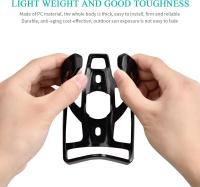 Bicycle Drink Cup Holders, Anti-Scratch Cycling Drink Bottle Holder Adapter Cycling Kettle Bracket for Road Bike and Mountain Bike, Black - details 1