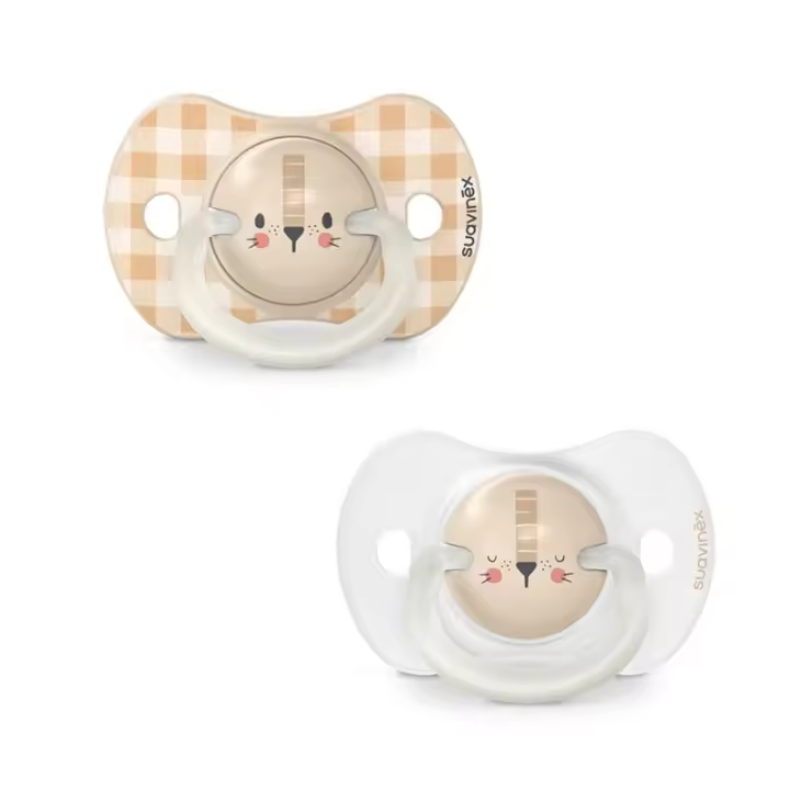 Suavinex Chupete Para Bebe Noche Rabbit 0-6 M - 1