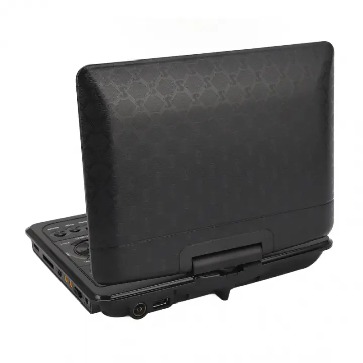 Reproductor De DVD Portátil 1080P 7 Pulgadas HD Con Pantalla Giratoria Soporta USB Y Tarjeta De Memoria Carro MP5 Reproductor Con Enchufe EU 110-240V - 1