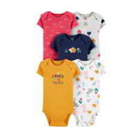 Ropa para niños, novedad de verano, mono triangular de manga corta para bebés, ropa para gatear, mono de bebé de cinco piezas - details 42
