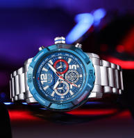 Reloj De Pulsera De Lujo Para Hombre LIGE Diseño De Acero Inoxidable Gran Reloj De Cuarzo Resistente Al Agua Con Calendario Automático Y Manecillas Luminosas - details 10