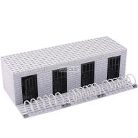 Kit De Construcción DIY Marumine Sentry Tower MOC Bloques De Ciudad Militar Prisión Policia Thief WW2 Para Jóvenes Y Adultos - details 2