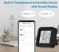 Tuya Smart Universal IR Remote Control Con Sensor De Temperatura Y Humedad Para Aire Acondicionado TV AC Compatible Con Alexa Google Home Yandex - details 9