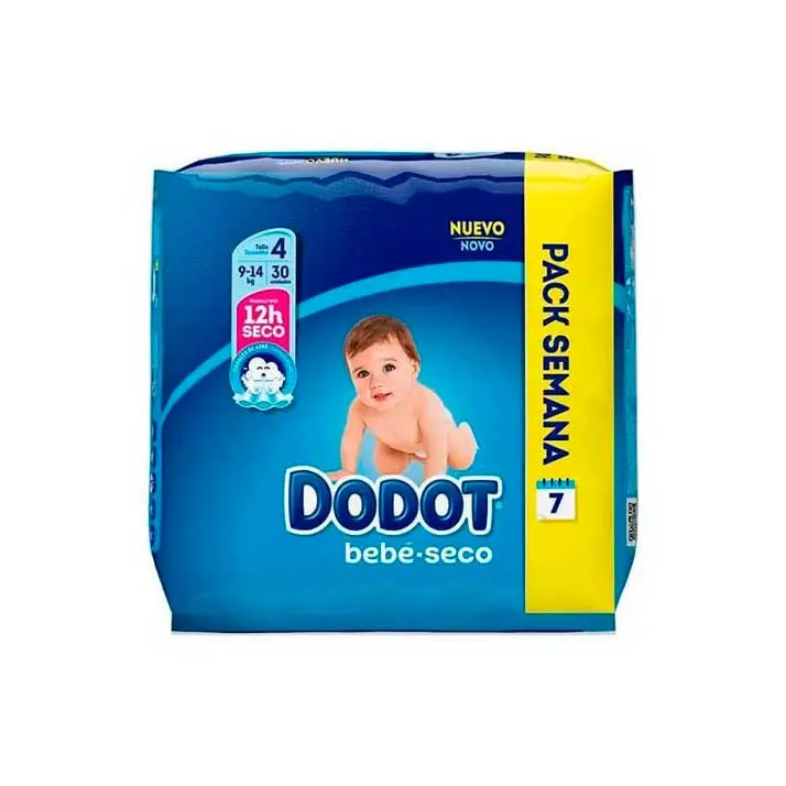Dodot Bebé Seco Small Pack Talla 4 - 30 uds.. - 1