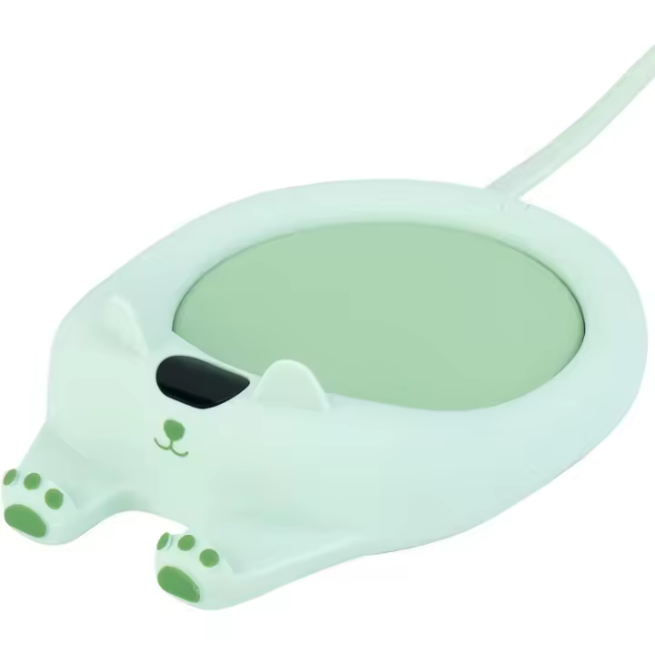 taza, calentador de taza de café para mesa, apagado automático, calentador de vela inteligente, 3 configuraciones de temperatura (taza no incluida) - 1