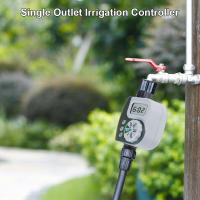 Reloj Digital Timer De Riego Para Jardín Controlador Dial Inteligente Con Pantalla LCD Multíple Programable Y Automático - details 0