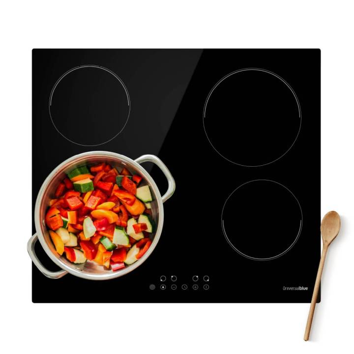 PlacaVitrocerámicaUNIVERSALBLUEVEGA6064B4Fuegos6400WBatchCooking|Miravia