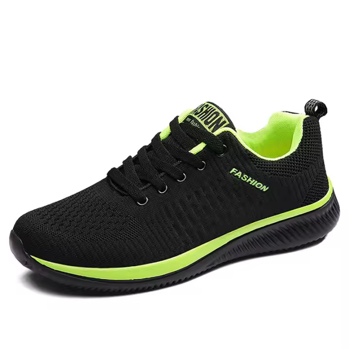 Zapatillas De Running Y Gimnasio Para Hombre Y Mujer Tejidas Transpirables Con Suela De EVA Cómodas Y De Talla True - 1