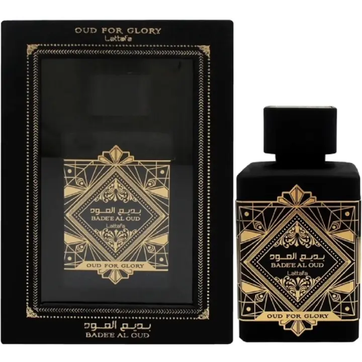 Perfume Badee Al Oud (Oud For Glory) de Lattafa Unisex - Eau de Perfume - 100% Original y Duradero ( EDP Unisex) 100ml - 1