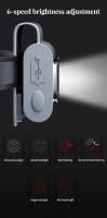 Linterna Frontal LED Recargable Para Correr Por Noche Impermeable Con Magnético Multi Funcional Portátil Para Ropa De Trabajo Clip Light - details 5