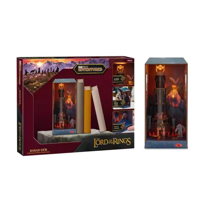 EEl Señor de los Anillos Maqueta Book Nook Tiny Adventures Barad-Dûr 23 cm, de Revell - 1