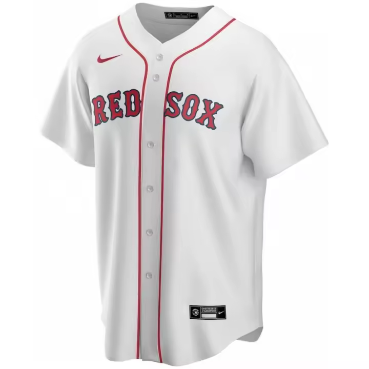 Camiseta de Manga Corta Nike Boston Red Sox para hombre en color blanco - 1