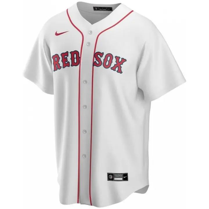 Camiseta de Manga Corta Nike Boston Red Sox para hombre en color blanco - 1