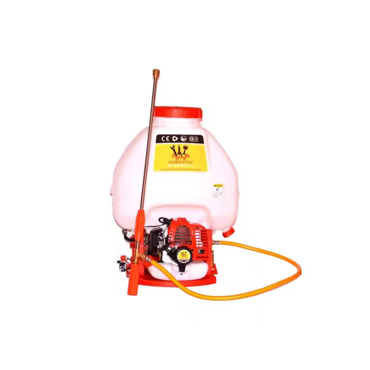 SULFATADORA DE MOCHILA PROFESIONAL GASOLINA LÍQUIDO 30L 27CC – POWERTEC PRO - 1