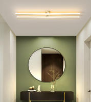 Lámpara De Techo LED Moderna Para Pasillo Dormitorio Industrial Decorativa Fuente De Aluminio Y Vidrio Para Iluminación Diaria En Cocina Comedor Estudio Baño - details 18