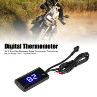 Termómetro Digital Para Motocicleta Indicador De Temperatura De Agua Luz Azul Medidor De Goma Para Vehículos De Motor - details 5