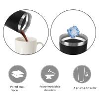 Taza Termo De Acero Inoxidable 20oz Con Tapa a Prueba De Fugas Para Bebidas Y Agua a Isolamiento Térmico Ultrafuerte - details 3