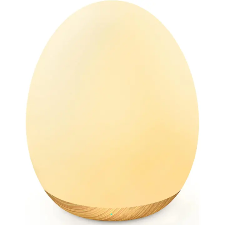 MediAcous Luz Nocturna Infantil Lámpara LED para Niños 8 Colores Luz Quitamiedos con Función Control Temporizador Cálida USB Recargable, Regalo para Niños - 1