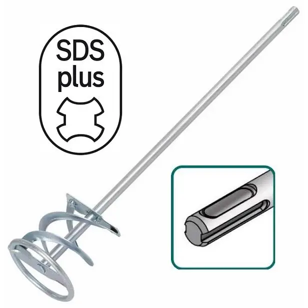 Mezclador Mortero Sds Plus  100 mm - 1