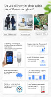 Controlador De Riego Inteligente Tuya WiFi Con Medidor De Flujo Integrado Y Energía Solar Sprinkler De Rociado Por Drip Sistema De Irrigación Automático Resistente Al Agua IP65 - details 2