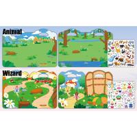 Libro De Pegatinas Desmontables 1Set Escenas Dobles Y Plegables Para Niñas Con Temas De Granja Mermaids Y Viaje Ideal Para Regalo De Fiesta O Viaje En Avión - details 3