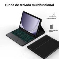 Funda De Teclado Para Samsung Galaxy Tab A9 plus S8 S9 S10 plus S7 S9 FE+ S10FE A8 S6 Lite Cubierta Mágica Compatible Con Varias Versiones De Tabla - details 8